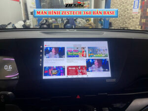 Màn hình Android Zestech 360 bản Base 8 TT 5 TBAUTO 4