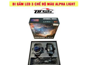 Đèn bi gầm 3 chế độ màu Alpha Light 1 Đèn bi gầm 3 chế độ màu Alpha Light TB Auto