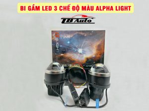 Đèn bi gầm 3 chế độ màu Alpha Light 4 Đèn bi gầm 3 chế độ màu Alpha Light TB Auto