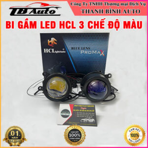 Đèn bi gầm led HCL 3 màu tại TB Auto