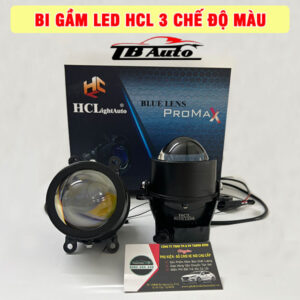 Hình ảnh đèn bi gầm led HCL 3 màu tại TB Auto