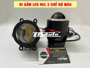 Đèn bi gầm led HCL 3 màu tại TB Auto