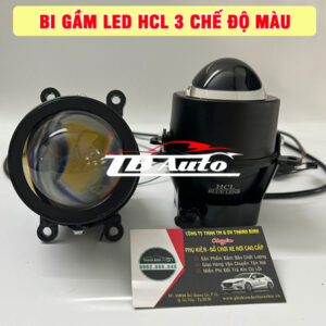 Đèn bi gầm led HCL 3 màu tại TB Auto