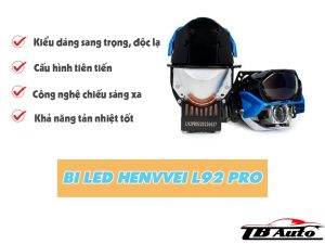 Một số tính năng tiên tiến của bi led Henvvei L92 Pro