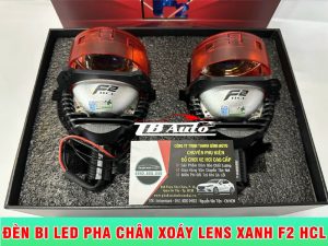 Đèn bi led pha chân xoáy lens xanh F2 HCL 1 Ưu điểm của đèn bi led pha chân xoáy lens xanh F2 HCL