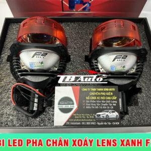 Ưu điểm của đèn bi led pha chân xoáy lens xanh F2 HCL