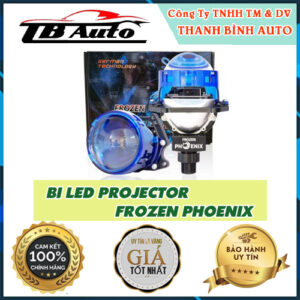 Lắp đèn bi led Projector Frozen Phoenix giá tốt tại TB Auto