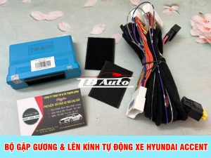 Bộ gập gương lên xuống kính tự động xe Hyundai Accent 3 bộ gập gương lên xuống kính xe Hyundai Accent