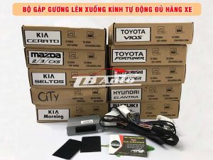 Bộ gập gương lên xuống kính tự động đủ các hãng xe tại TB Auto