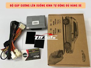 Bộ gập gương lên xuống kính tự động đủ các hãng xe dây giắc điện được thiết kế phù hợp với cắm giắc Zin 100%