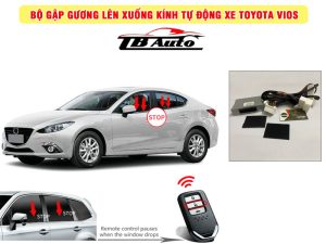 Bộ gập gương lên xuống kính tự động xe Toyota Vios 4 Địa chỉ lắp bộ gập gương lên xuống kính tự động xe Toyota Vios tại TPHCM uy tín