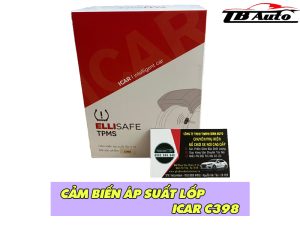 Hình ảnh bộ sản phẩm cảm biến áp suất lốp ICar C398 cho xe Toyota - Mitsubishi chính hãng tại TB Auto