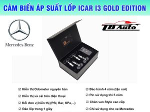 Cảm biến áp suất lốp i3 Gold Edition cho xe Mercedes Benz 2 Cảm biến áp suất lốp i3 Gold Edition cho xe Mercedes Benz