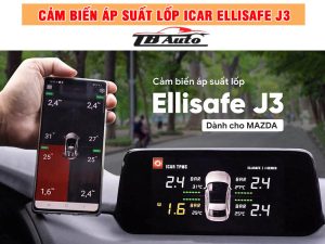 Cảm biến áp suất lốp ICAR Ellisafe J3 cho màn hình DVD nguyên bản 2 Cảm biến áp suất lốp iCar Ellisafe J3 cho màn hình DVD nguyên bản