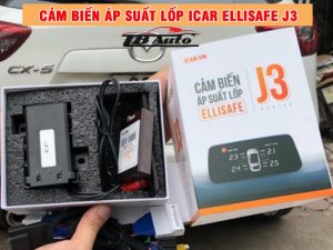 Cảm biến áp suất lốp ICAR Ellisafe J3 cho màn hình DVD nguyên bản 3 Lắp cảm biến áp suất lốp iCar Ellisafe J3 giá tốt tại TB Auto