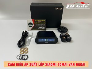 Hình ảnh cảm biến áp suất lốp Xiaomi 70mai van ngoài tại TB Auto