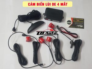Cảm biến lùi de 4 mắt 3 Cảm biến lùi de 4 mắt có khả năng hoạt động tốt trong mọi điều kiện thời tiết