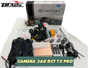 Camera 360 DCT Bản T2 Pro 2 Camera 360 DCT Bản T2 Pro ghi hình toàn cảnh 360 độ xung quanh xe