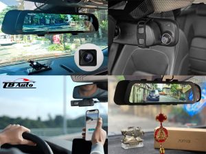 Camera hành trình Xiaomi 70mai D07 kết hợp mắt sau RC05 1 camera hanh trinh 70mai d07 rc05 thanh binh auto 3