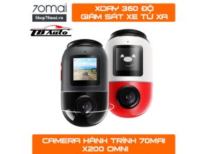 Camera hành trình 70mai Omni X200 64GB 1 Camera hành trình 70mai Omni X200 64GB TB Auto