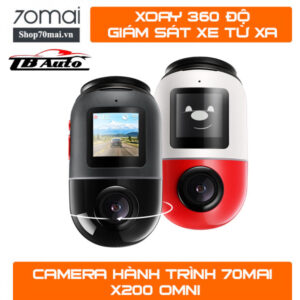 Camera hành trình 70mai Omni X200 64GB TB Auto