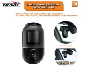 Camera hành trình 70mai Omni X200 64GB 5 Lắp camera hành trình 70mai Omni X200 đa tính năng tại TB Auto