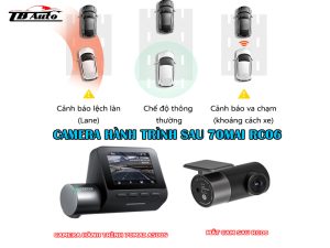 Mắt camera sau 70mai A500S và A800S – A400 + RC06 3 camera hanh trinh sau 70mai rc06 thanh binh auto 3