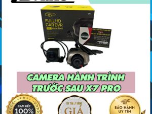 Lắp đặt camera hành trình trước sau X7 Pro uy tín tại TB Auto