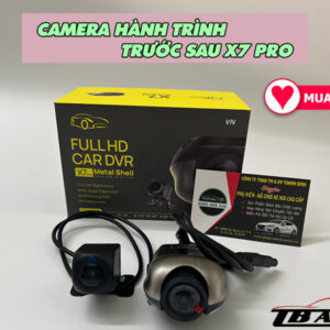 Camera hành trình trước sau X7 Pro tại TB Auto