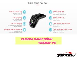 Camera hành trình Vietmap V5 3 Trang bị camera hành trình Vietmap V5 chính hãng tại TB Auto