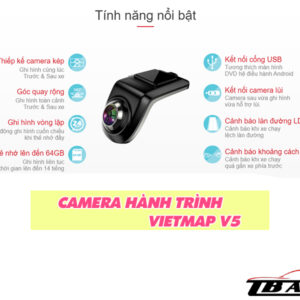 Trang bị camera hành trình Vietmap V5 chính hãng tại TB Auto