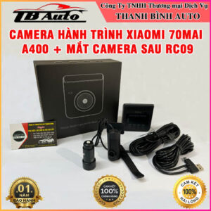 Camera hành trình 70mai A400 + mắt camera sau RC09 tại TB Auto