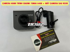 Camera hành trình 70mai A400 + mắt camera sau RC09 giúp ghi hình trước sau