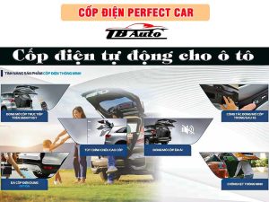 Cốp điện Perfect Car 3 Cốp điện Perfect Car lắp đặt an toàn với kết cấu hệ thống điện của xe