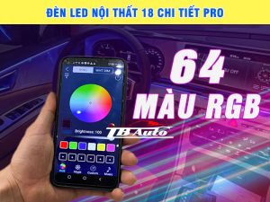 Đèn Led nội thất 18 chi tiết Pro 2 Đèn Led viền nội thất 18 chi tiết Pro