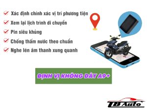 Định vị không dây A9+ 2 Một số chức năng có trên định vị không dây A9+