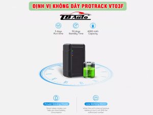 Định vị không dây Protrack VT03F 2 Mua định vị không dây Protrack VT03F giá tốt tại TB Auto