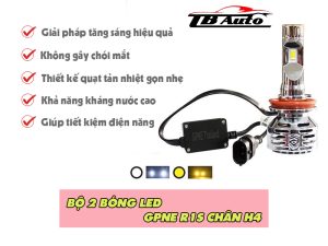 Bộ 2 bóng đèn led GPNE R1S chân H4  3 Led GPNE R1S chân H4 có những tính năng gì?