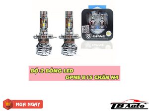 Bộ 2 bóng đèn led GPNE R1S chân H4  1 Bóng đèn Led GPNE R1S mang đến sức mạnh tăng sáng vượt trội
