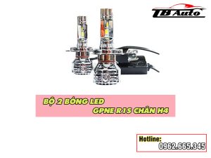 Bộ 2 bóng đèn led GPNE R1S chân H4  2 Bộ 2 bóng đèn led GPNE R1S chân H4 chất lượng