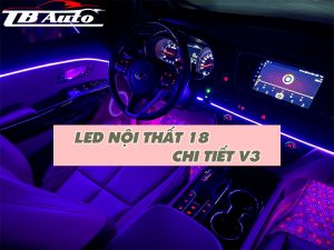 Led nội thất 18 chi tiết V3 chạy đuổi 64 màu - 210 chế độ 2 Led nội thất 18 chi tiết V3 có những ưu điểm gì?