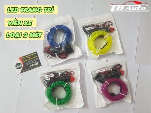 Led nội thất trang trí viền xe giúp xe trở nên bắt mắt hơn