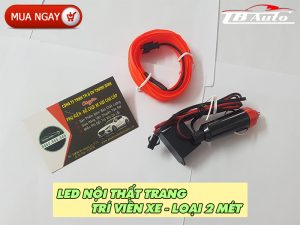 Led nội thất trang trí viền xe có những ưu điểm gì?