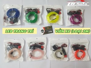 Đặc điểm về bộ led trang trí viền xe
