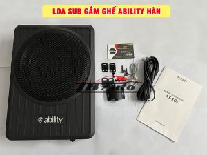 Loa sub gầm ghế Ability Hàn 1 Hình ảnh loa sub gầm ghế Ability Hàn tại TB Auto