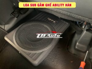 Loa sub gầm ghế Ability Hàn 4 Địa chỉ lắp loa sub gầm ghế Ability Hàn tại TPHCM uy tín