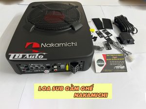 Loa sub gầm ghế Nakamichi 3 Loa sub gầm ghế Nakamichi tại TB Auto