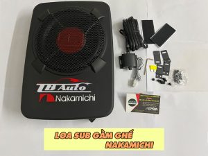 Loa sub gầm ghế Nakamichi 1 Lắp đặt loa sub gầm ghế Nakamichi tại TB Auto