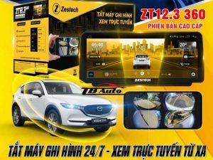 Màn hình Zestech ZT12.3 bản cao cấp camera 360 2 Màn hình Zestech ZT12.3 bản cao cấp có cấu hình mạnh mẽ cùng với nhiều tính năng hữu ích