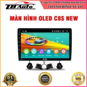 Màn hình Android Oled C8S New liền camera 360